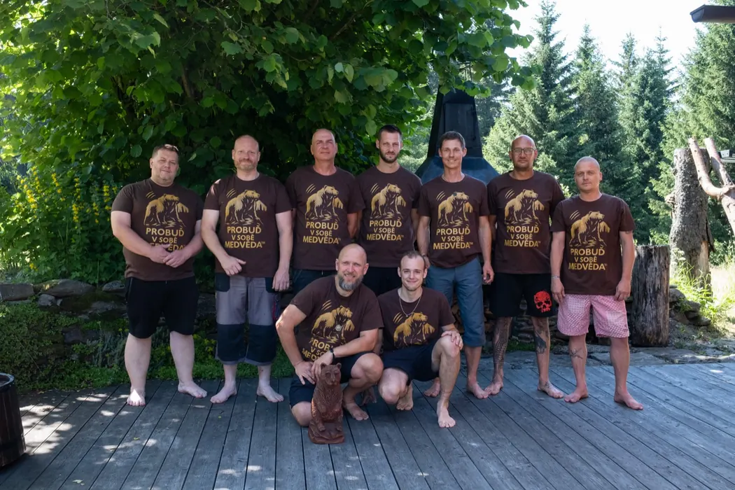 Parta chlapů na Chlapském Restartu